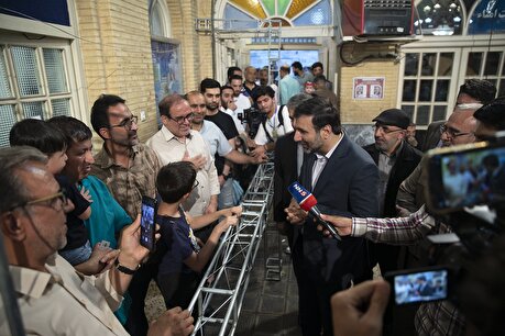 گزارش تصویری بازدید سخنگوی شورای نگهبان  از چهار شعبه اخذ رای در سطح شهر تهران